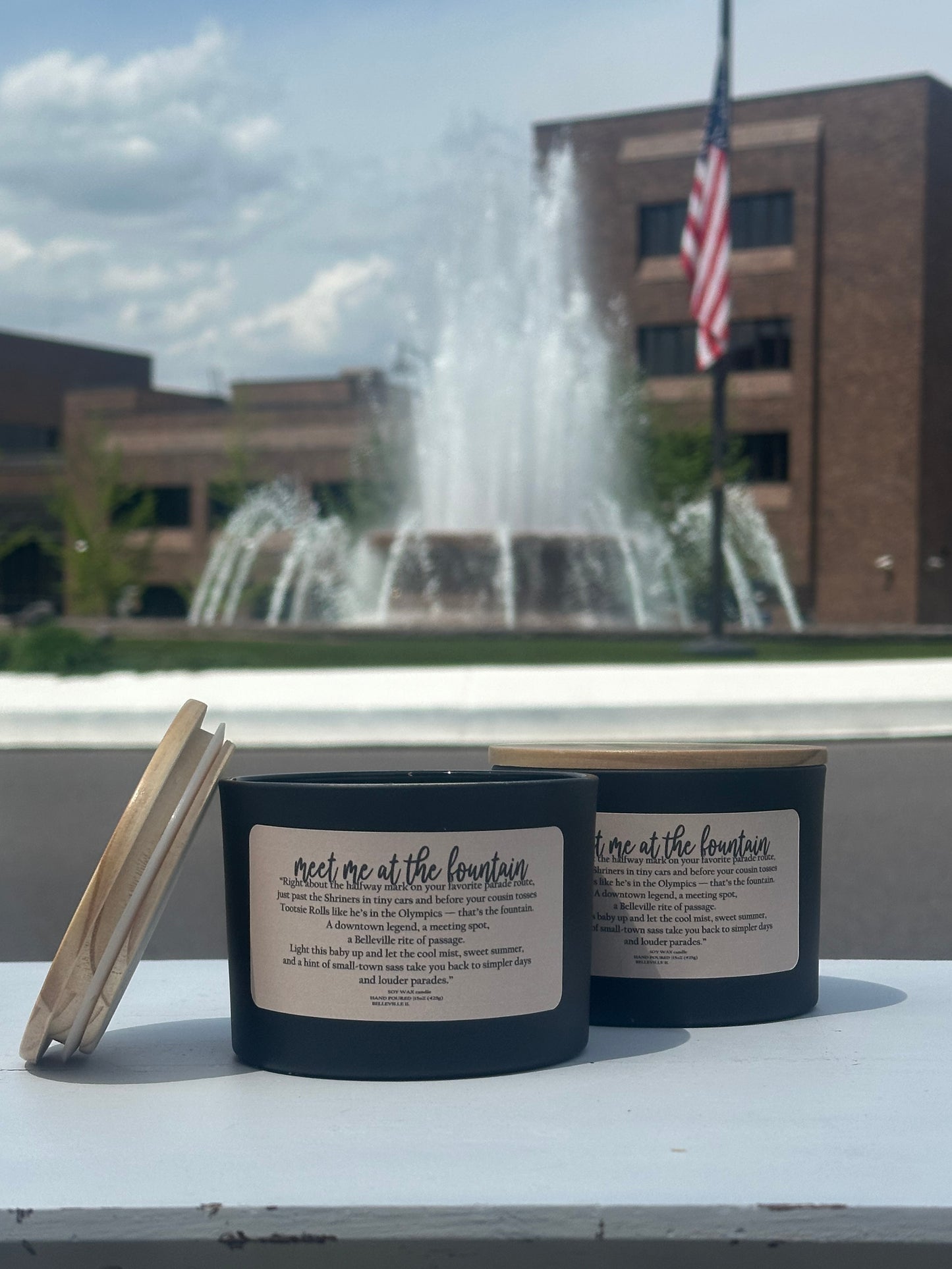 Meet Me at the Fountain soy candle