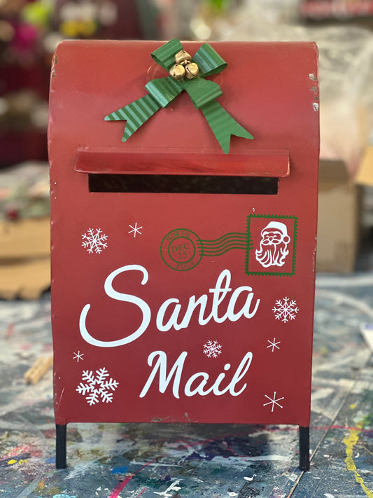 Rustic Santa Mailbox