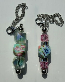 Tumbler/Bag Charm - Floral