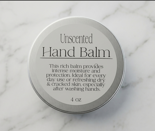 Unscented Hand Balm 4oz
