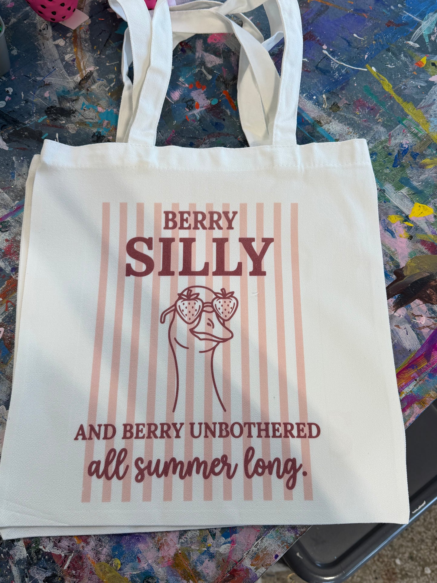 Berry Silly Tote