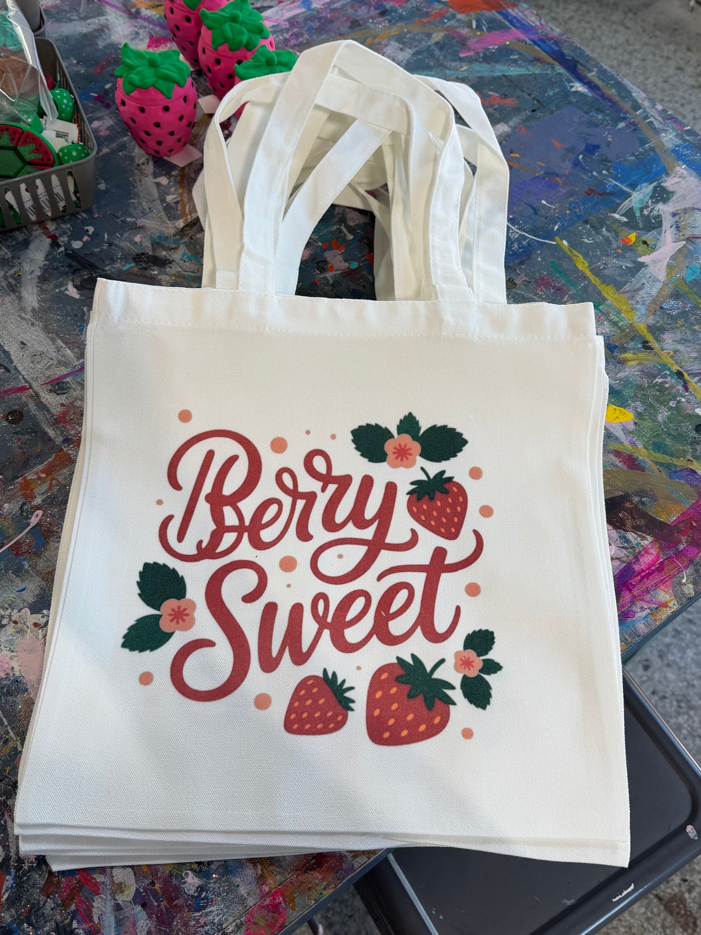 Berry Sweet tote