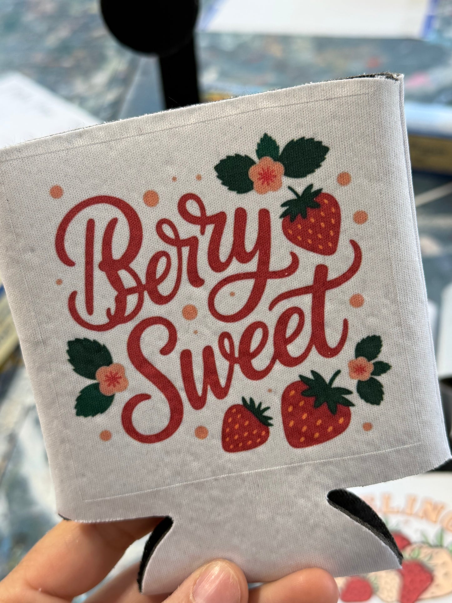 Berry sweet koozie