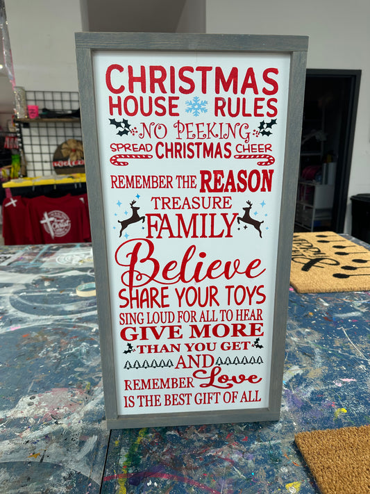 Christmas House Rules