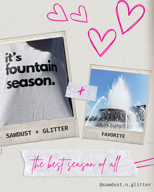 Belleville Crewneck-fountain season