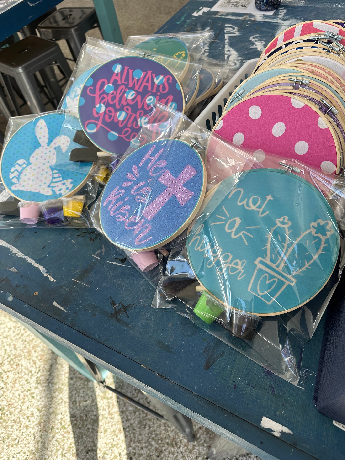 Hoop Paint Kit  believe in yourself