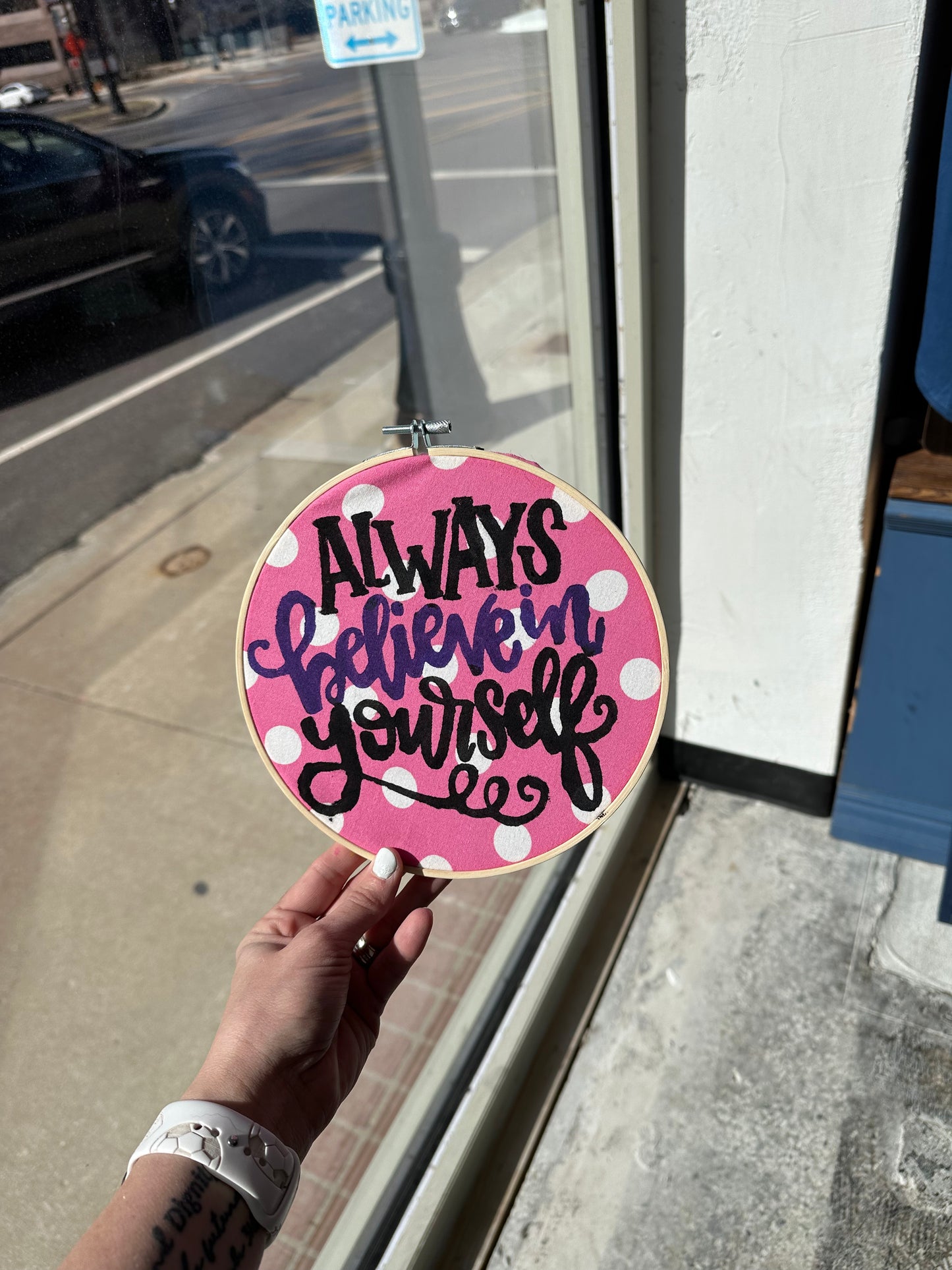 Hoop Paint Kit  believe in yourself