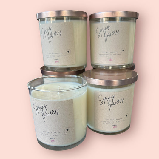 Spring Flower Soy Candle