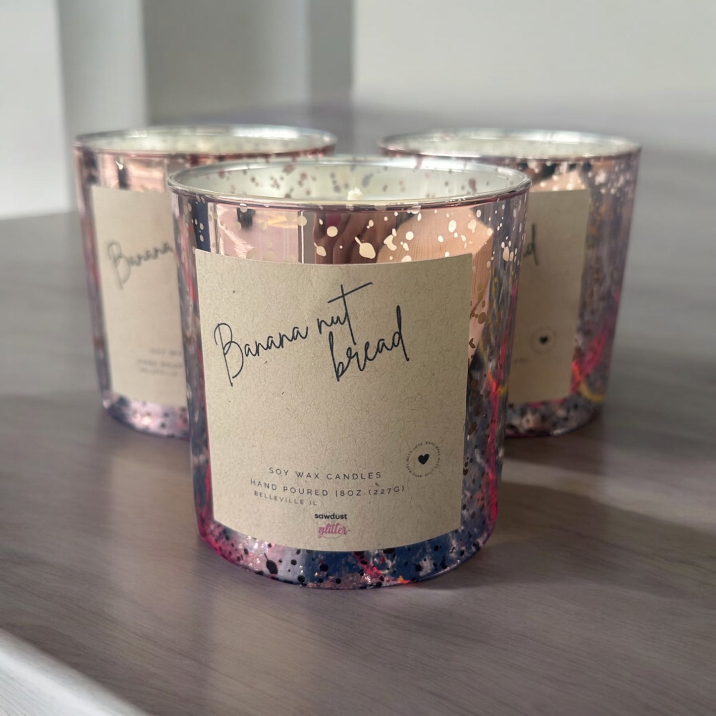 Banana Nut Bread Soy Candle