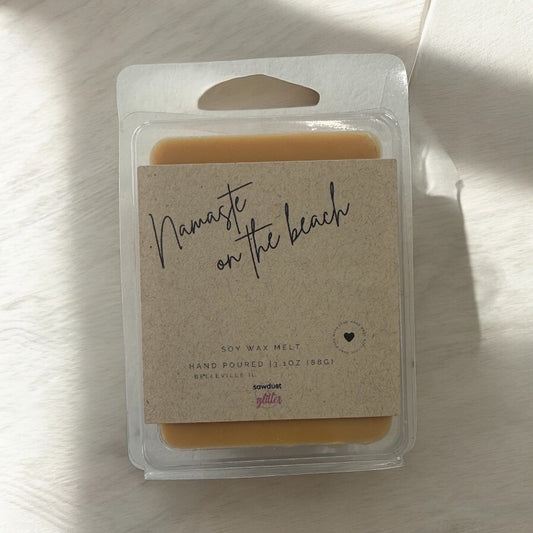 Namaste at the Beach wax melt