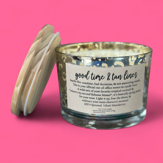 Good Times and Tan Lines Soy Candle