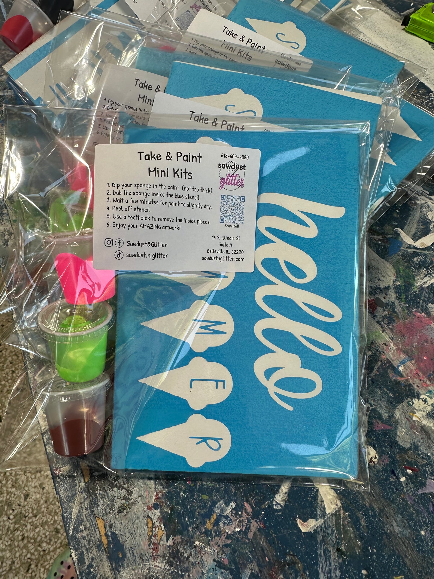 Summer Take & Paint Kits