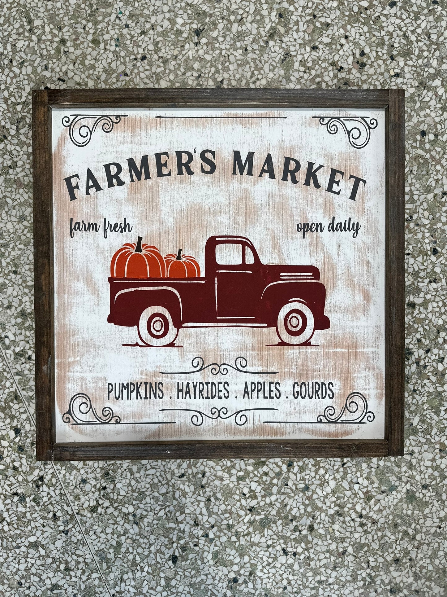 Farmers Market Fall Truck