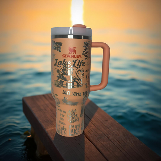 Lake Life 40 oz Stanley Tumbler