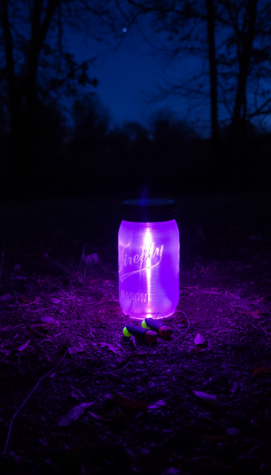 Lighted Firefly Jar – 3D Printed Mason Jar with Glowing Fireflies