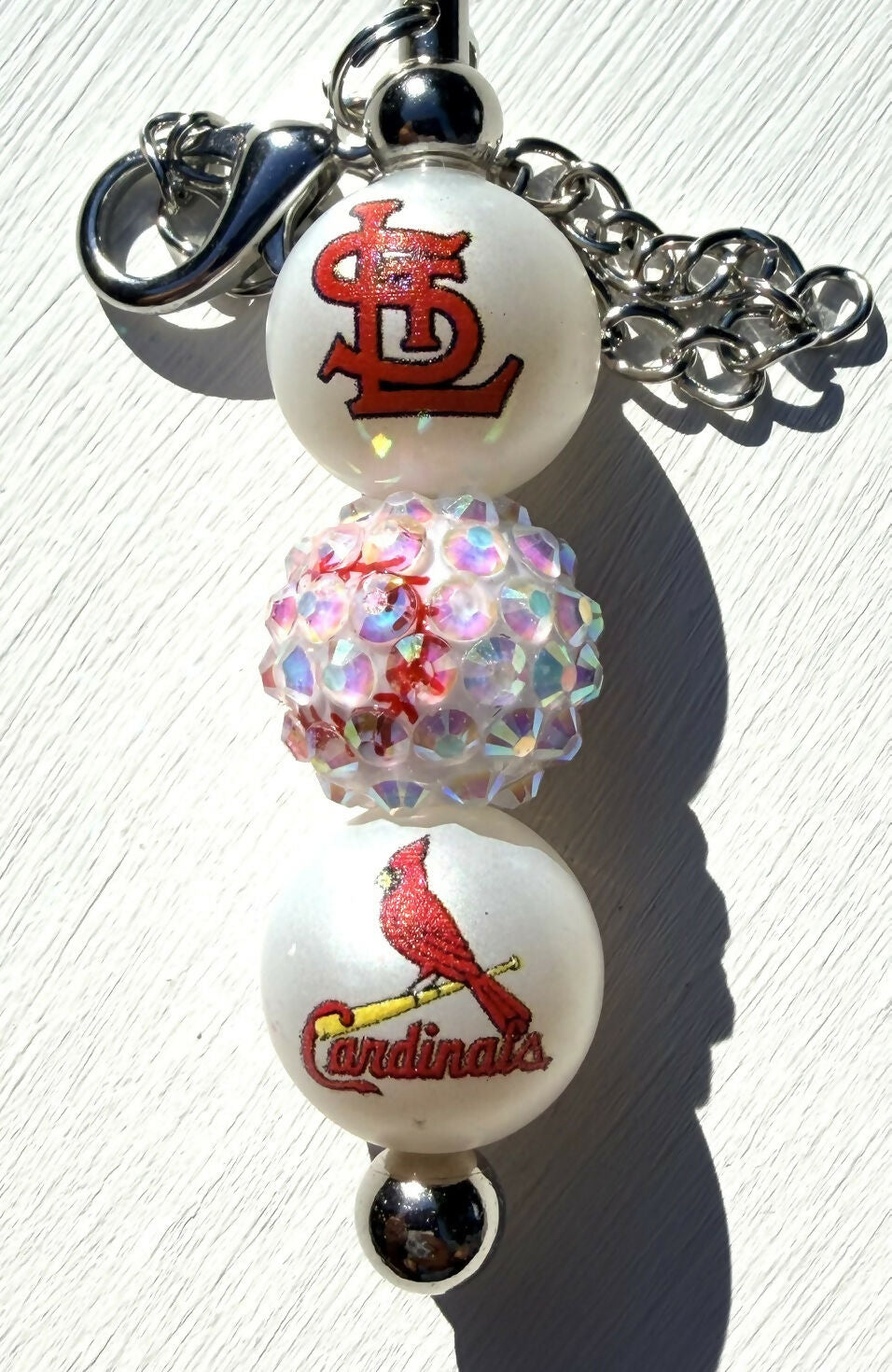 StL Cards Tumbler/Bag Charm