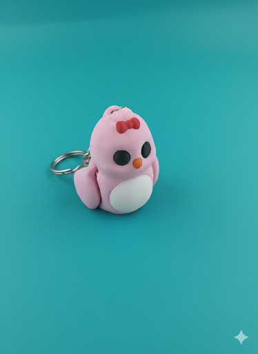 Flexi Lovebird Keychain – Choose Boy or Girl