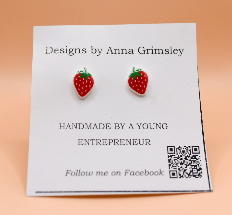 Strawberry Earrings