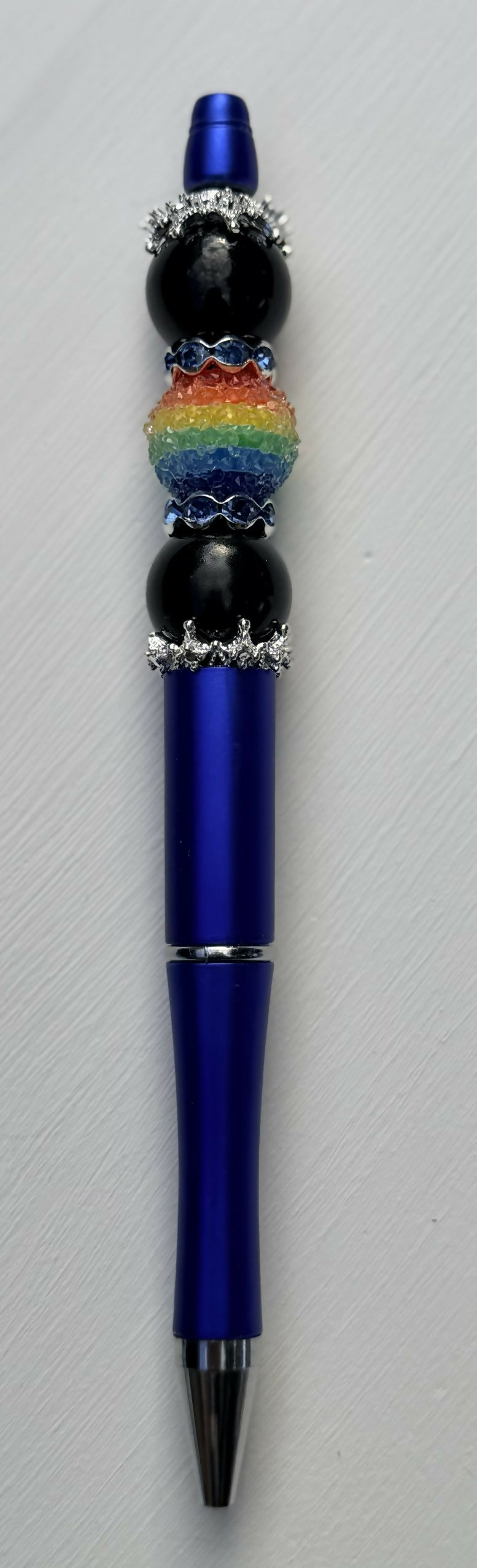 Blue & Rainbow Pen