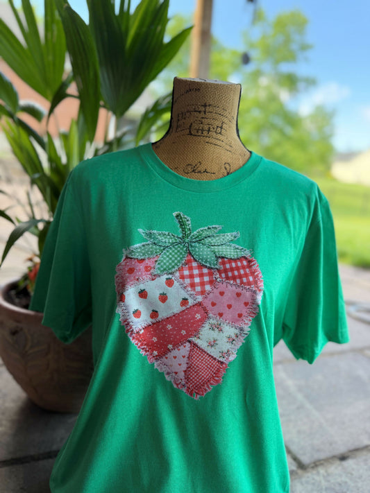 Strawberry patchwork