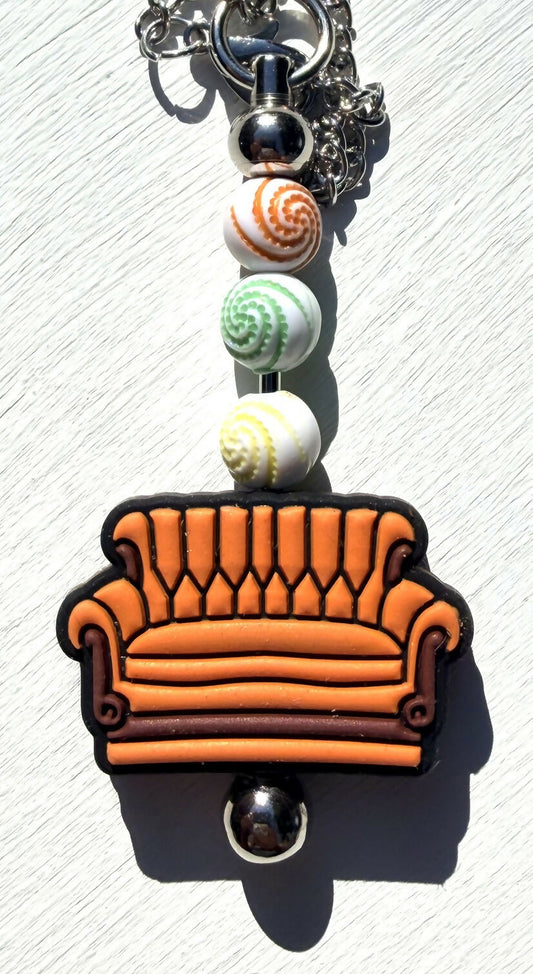 TV Couch Tumbler/Bag Charm