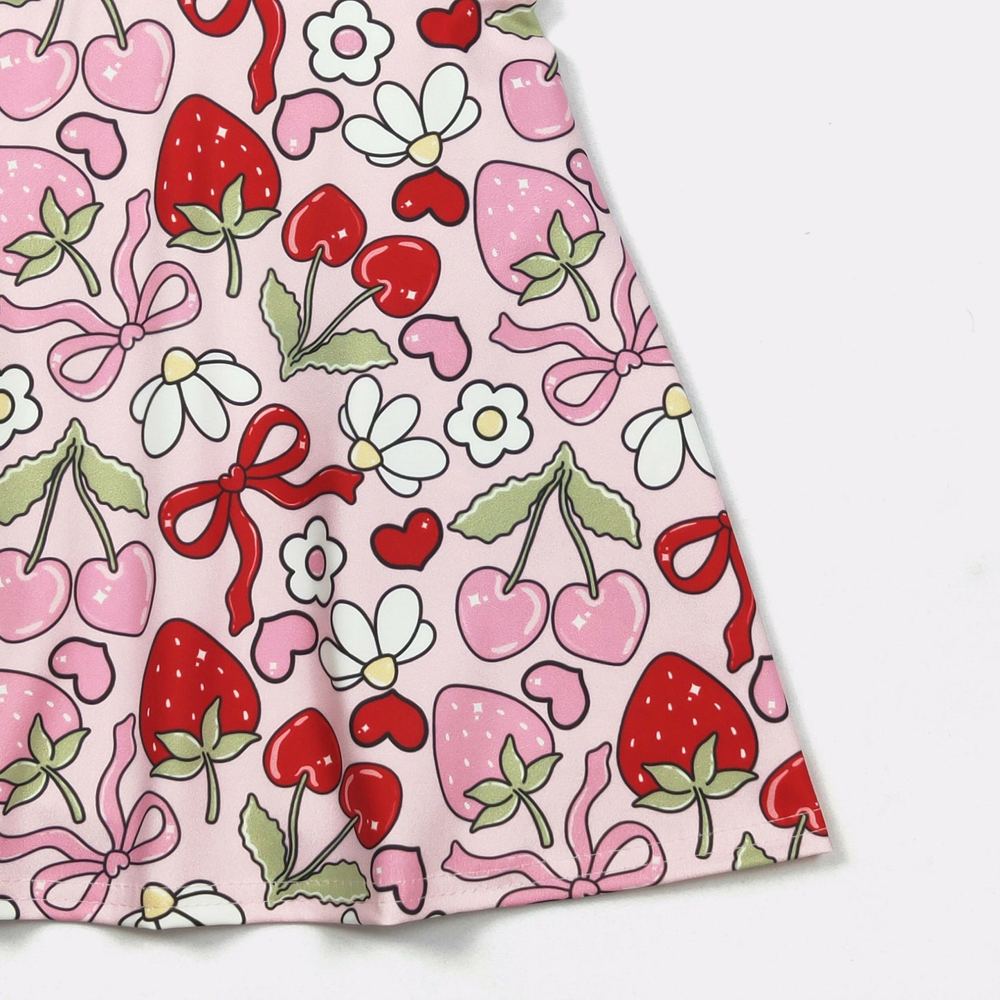 Berry Blissful Girls Athletic Dress