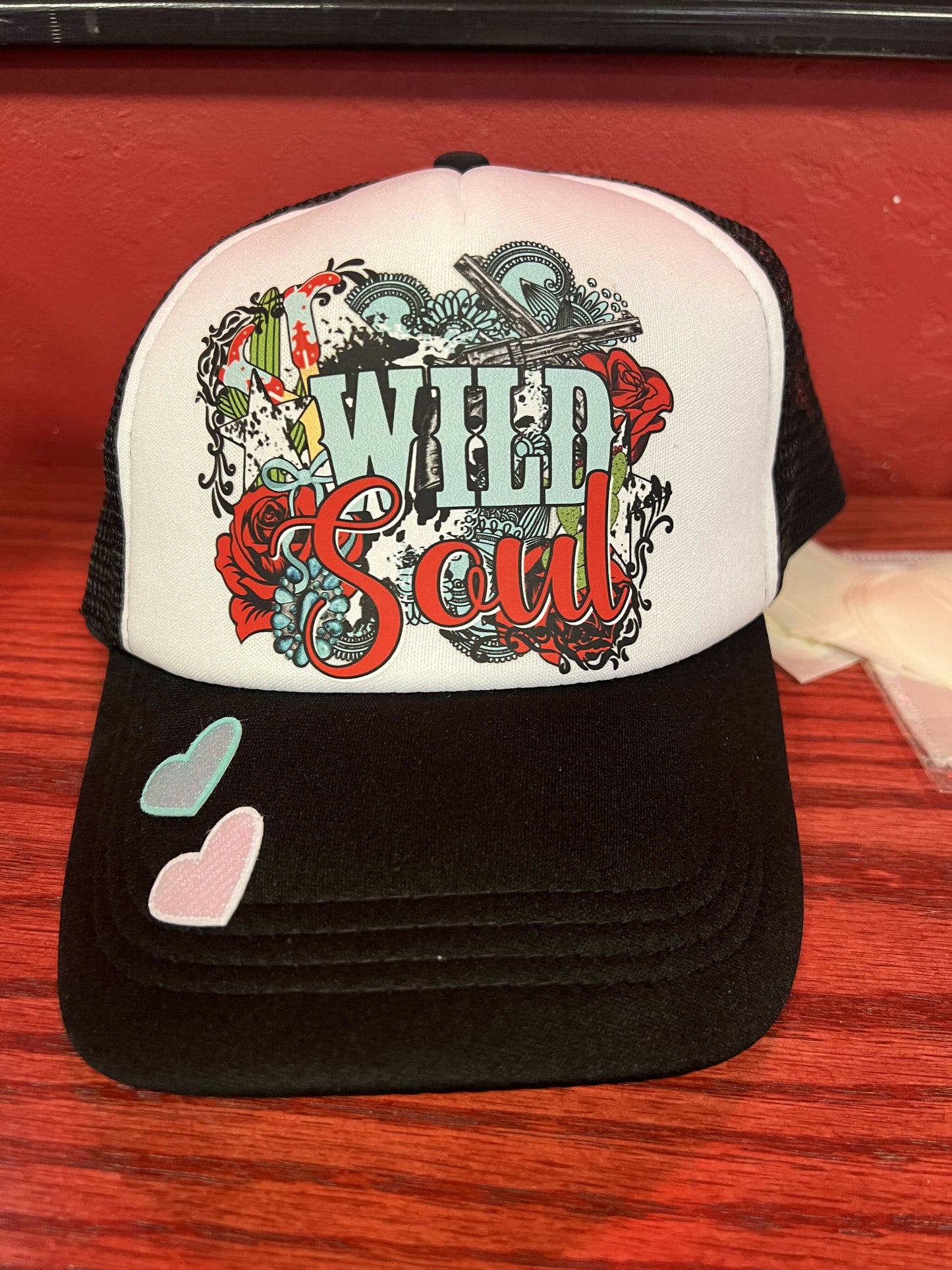 DIY Trucker hat w/ 5 patches