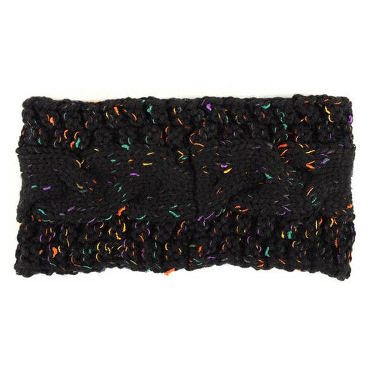 Rhinestone Knit Ear Warmer