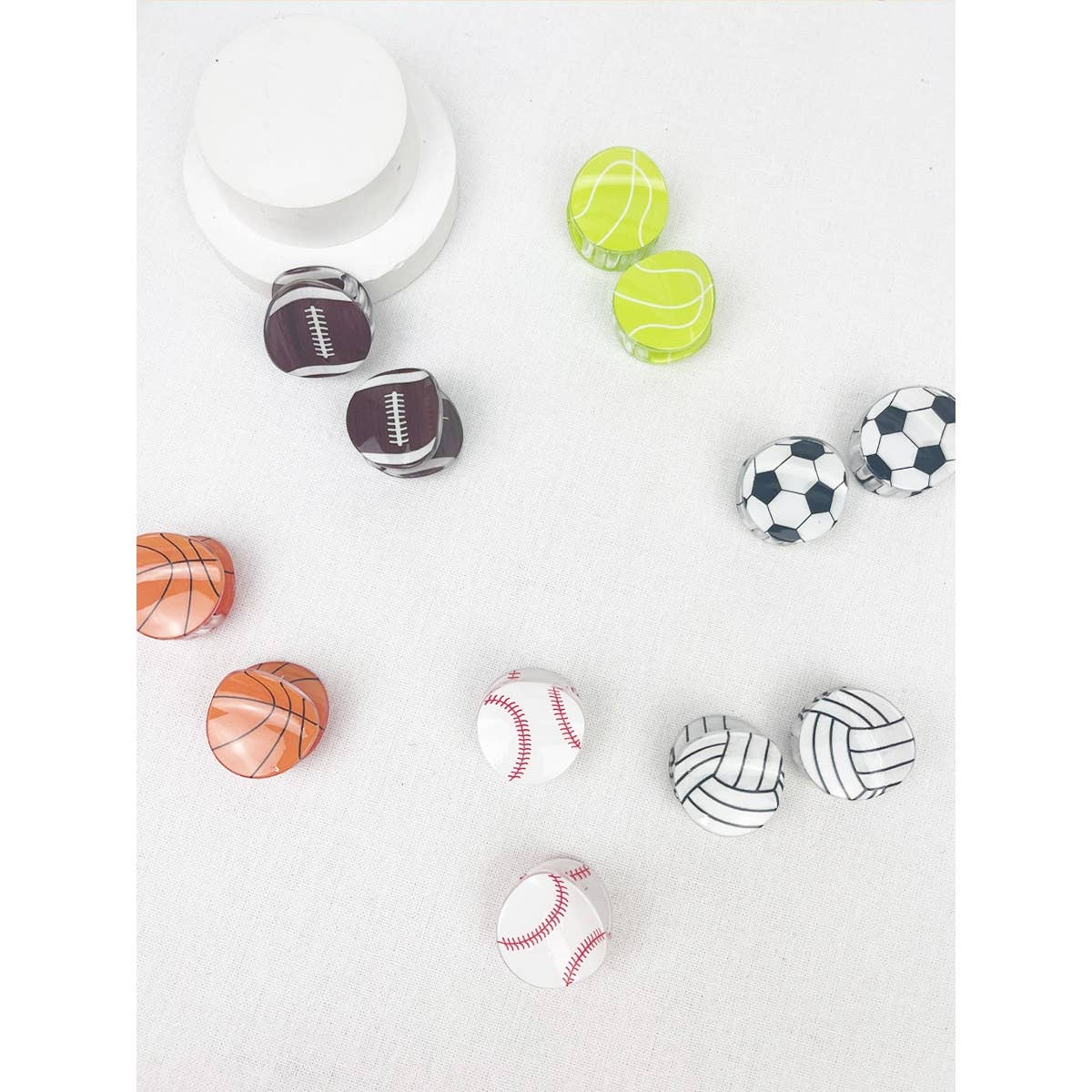 Sports claw clip set