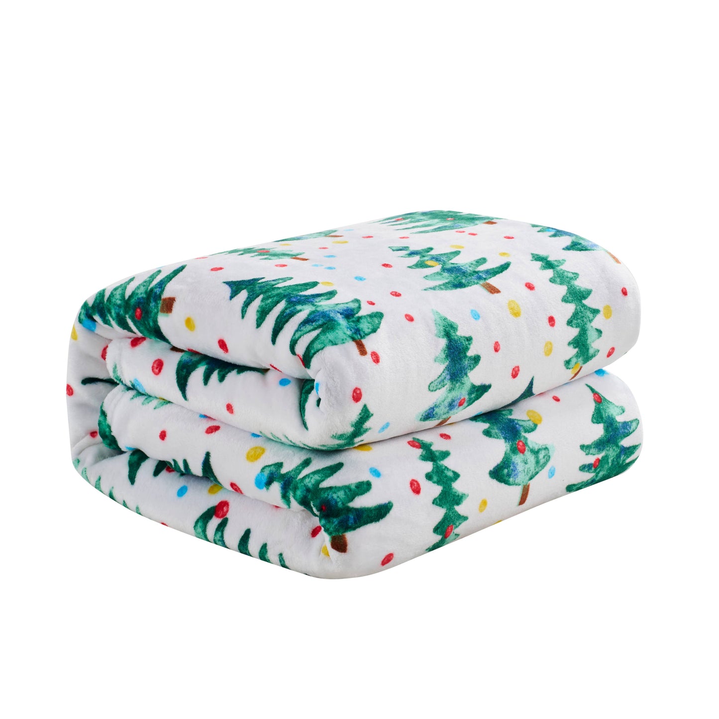Christmas Flannel Fleece Plush Throw Blanket