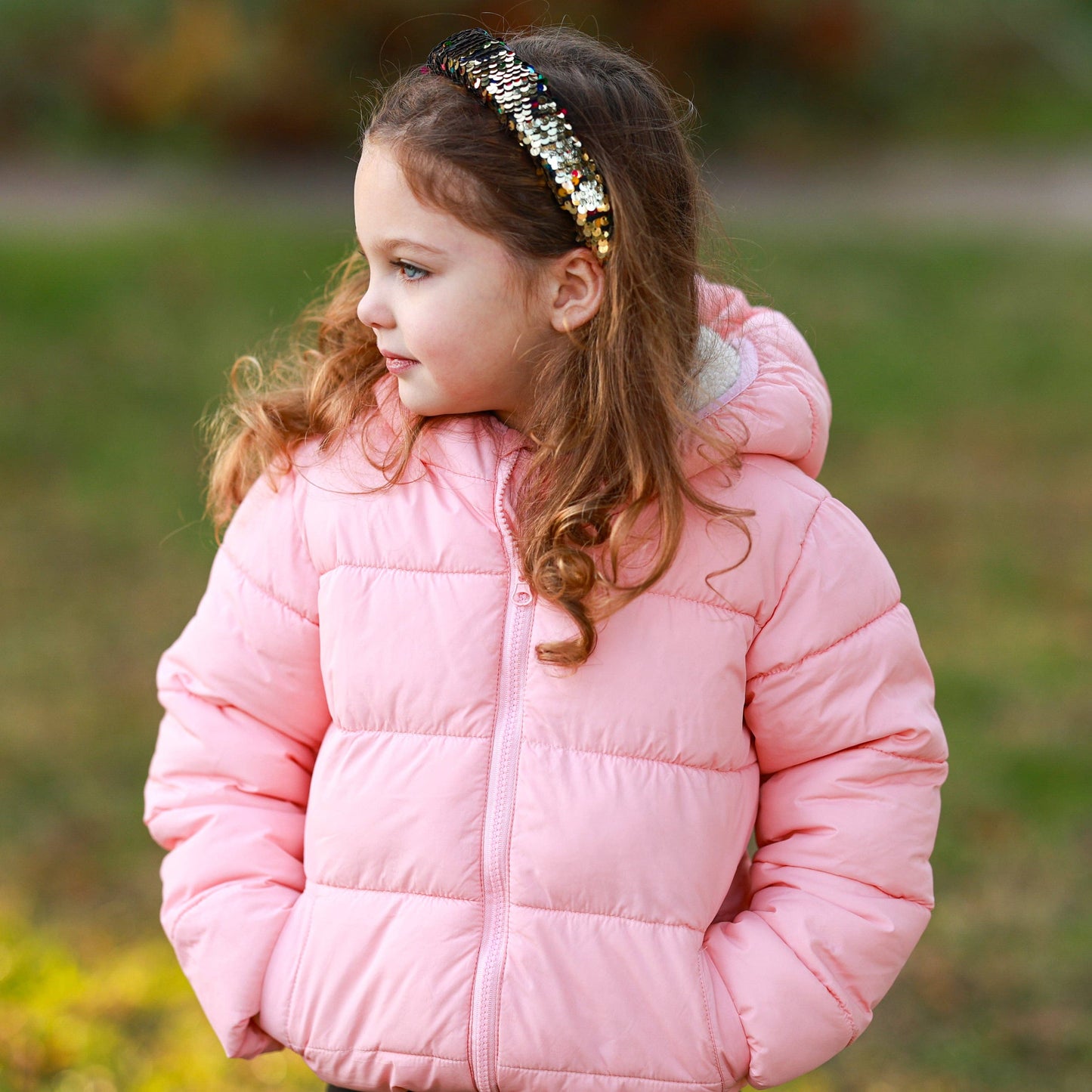 Reversible Sequin Headband