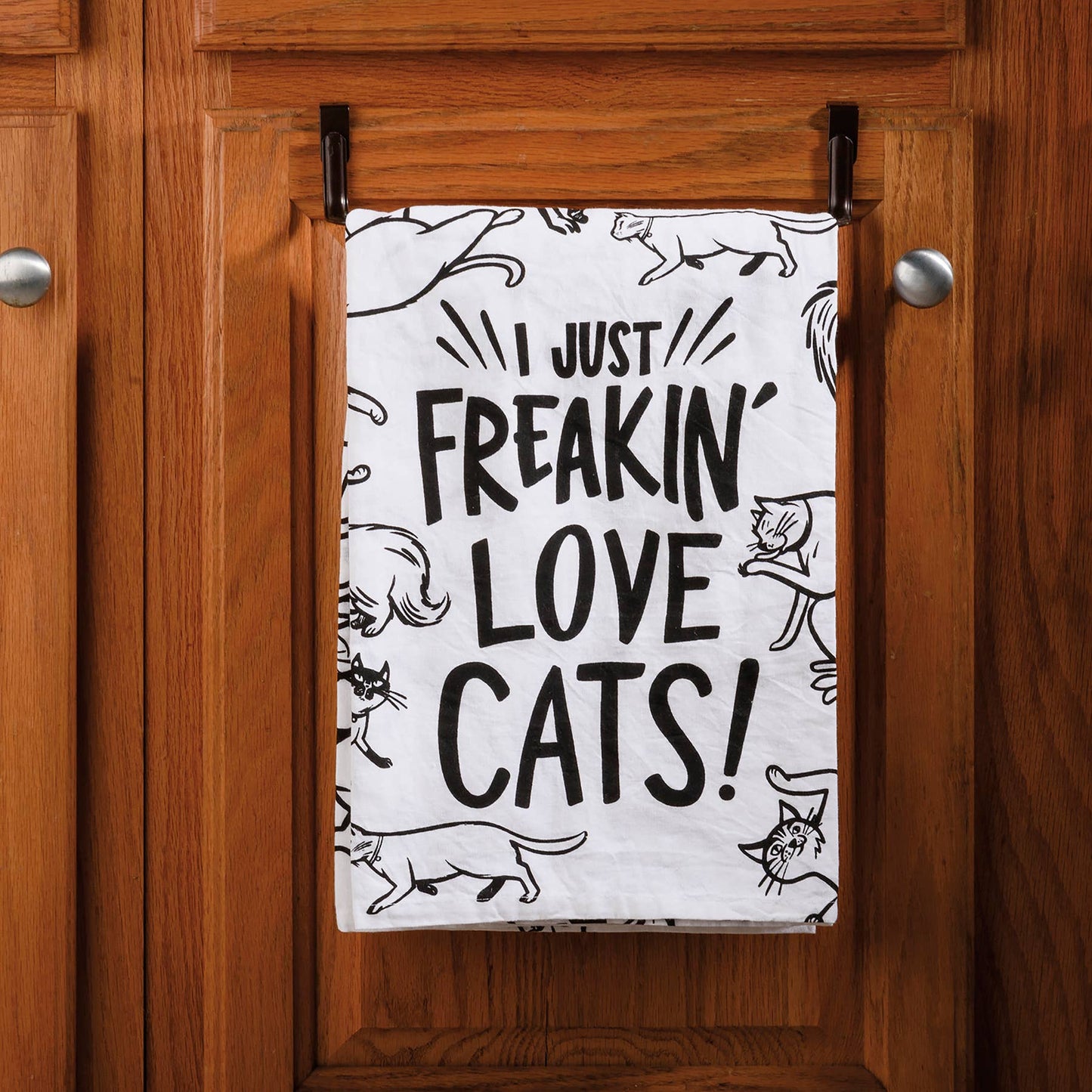 Freakin' Love Cats Kitchen Towel