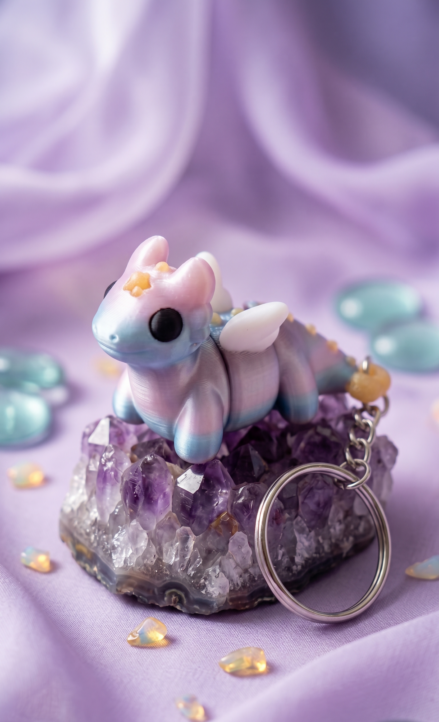 Celestial Dragon – Articulated Fidget Keychain