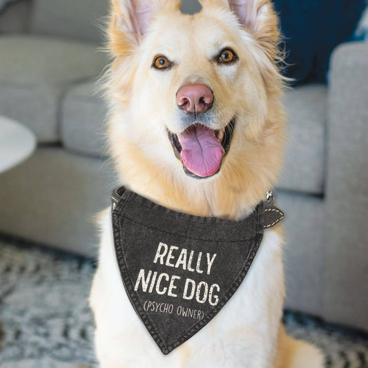 Really Nice Dog Dog Bandana