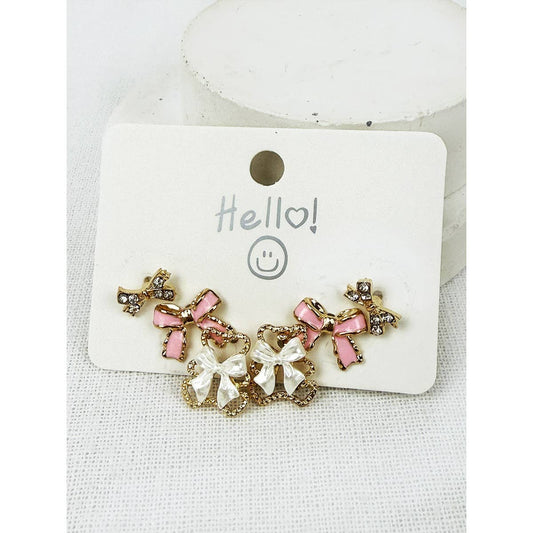 Ribbon Bow Earrings