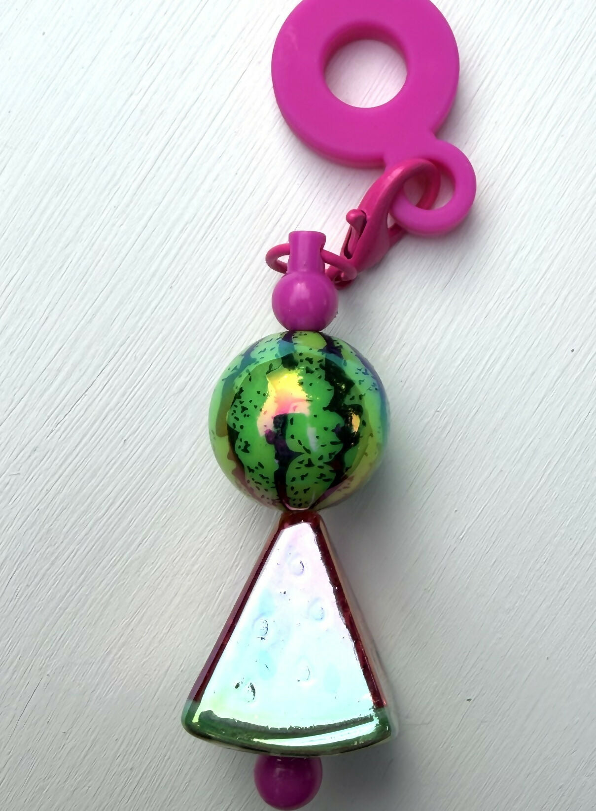 Watermelon Straw Charm