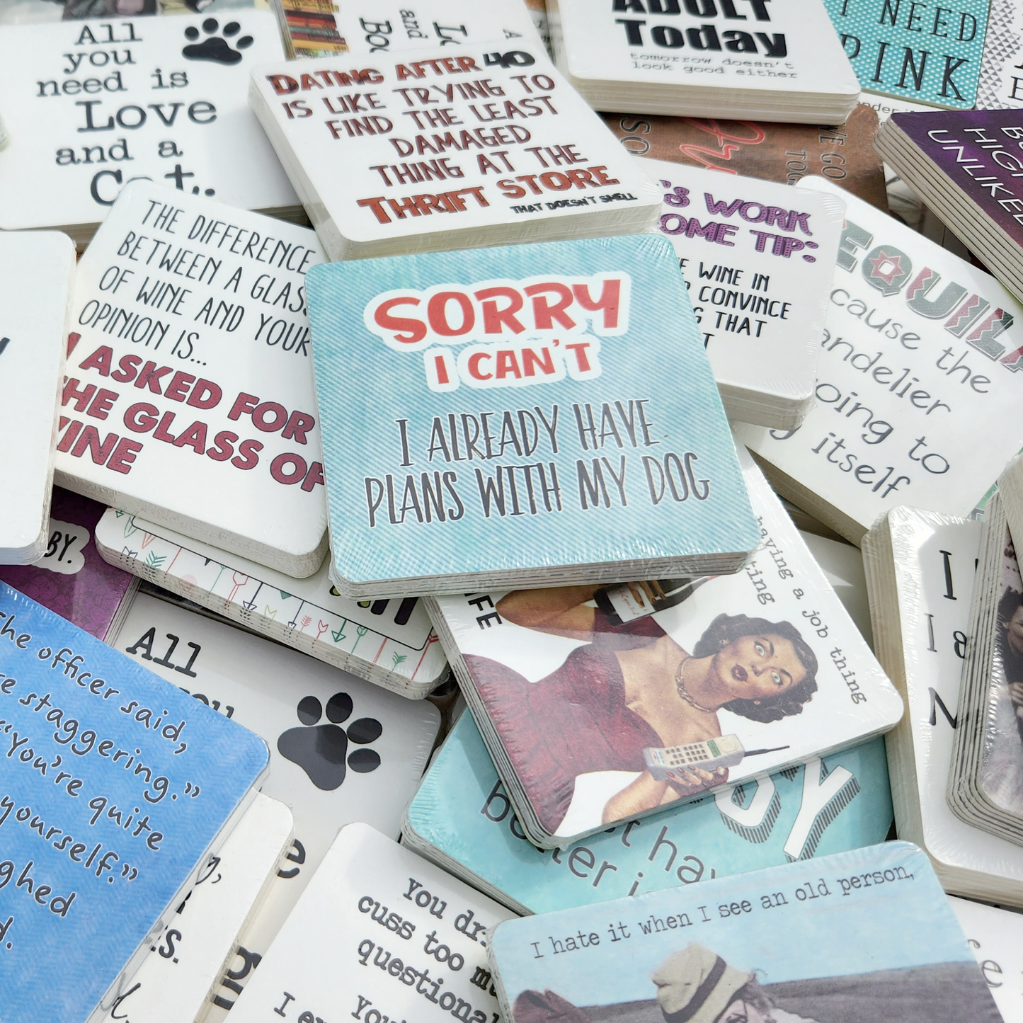 too much wine coaster