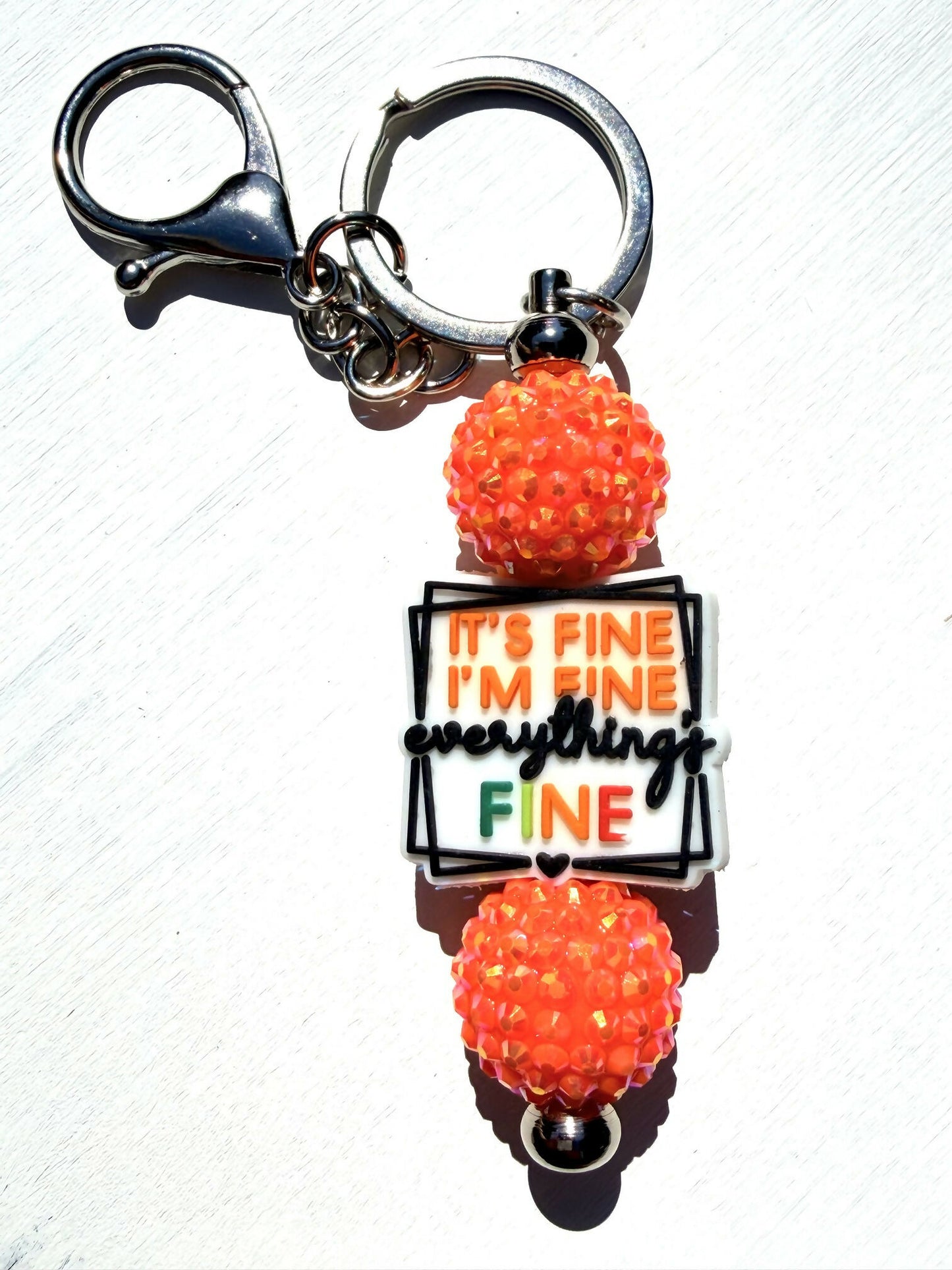 It's Fine Keychain