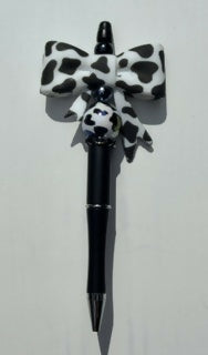 Beaded Pen - Cow