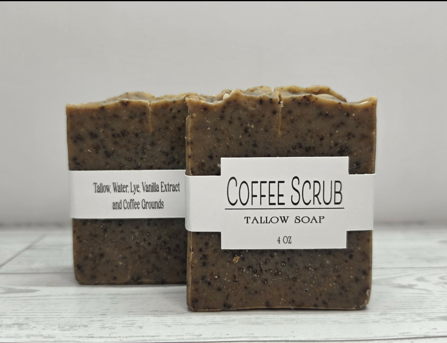 Tallow Soap- Coffee Scrub