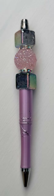 Pink Cubed Pen