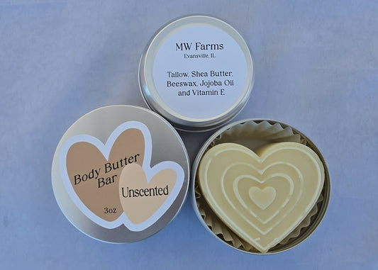 Body Butter Bar - Unscented