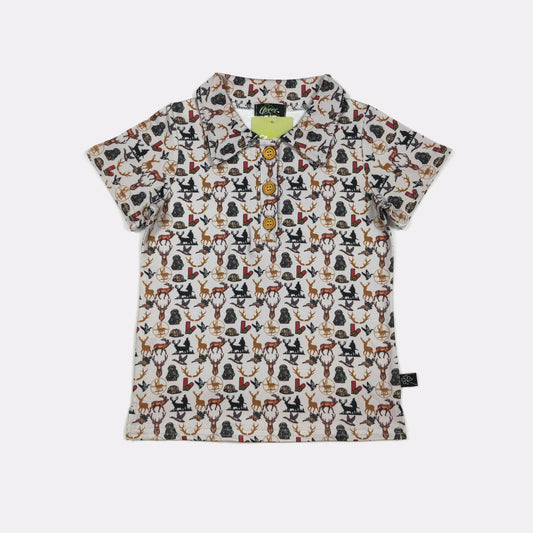Buckshot Boy Collar Shirt