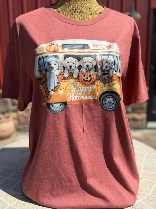 Halloween Doggie Bus