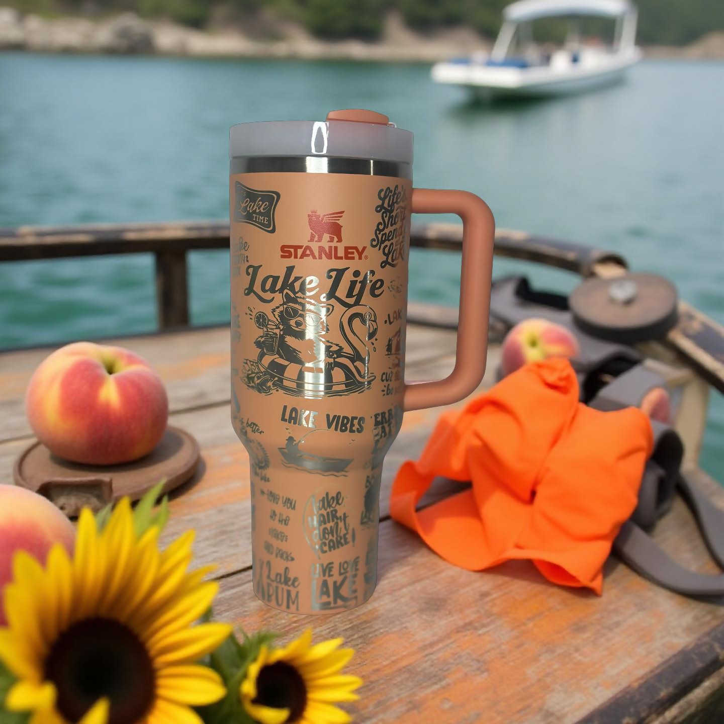 Lake Life 40 oz Stanley Tumbler