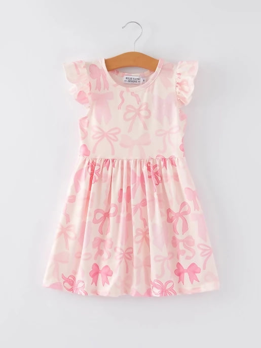 pink bows dress