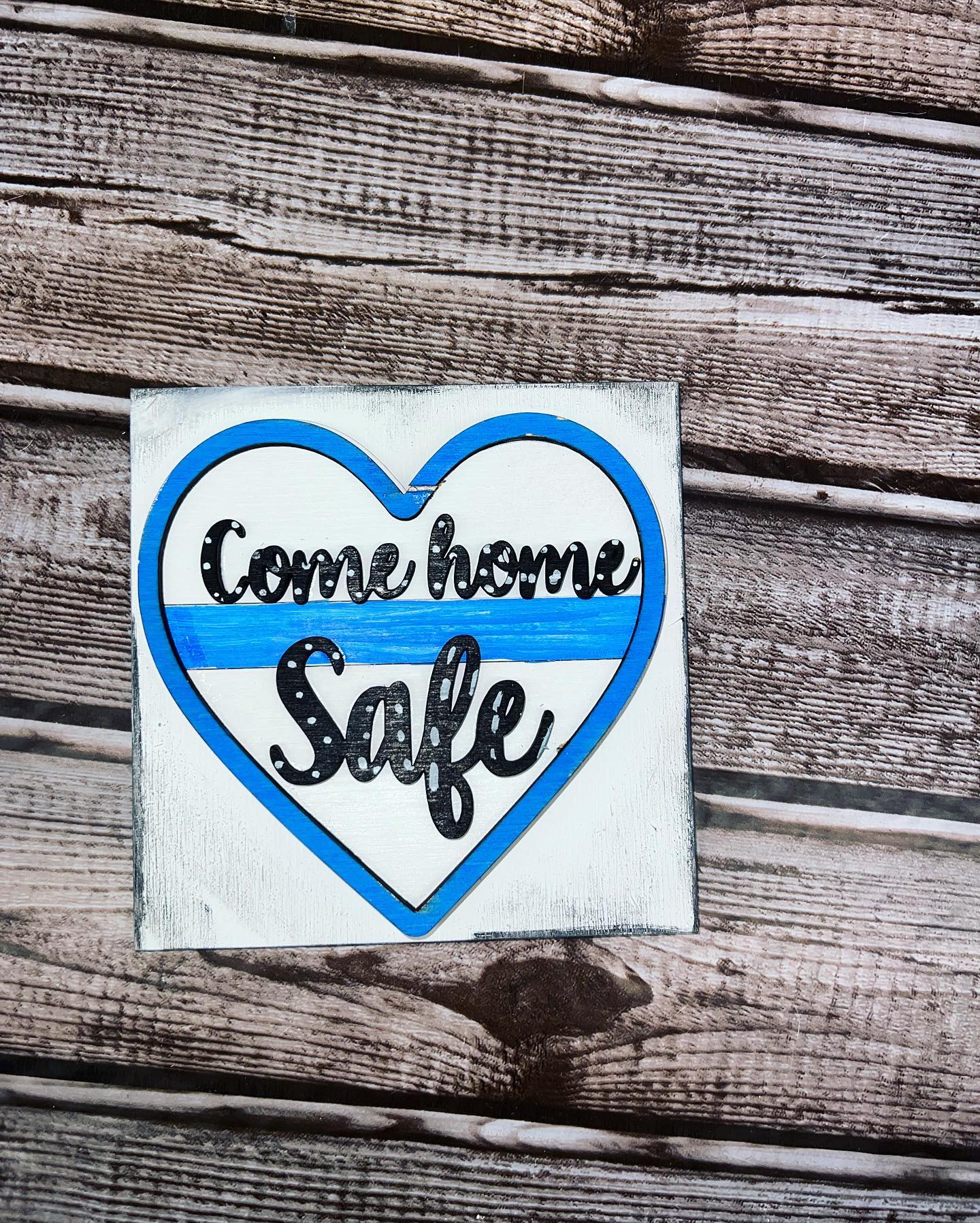 Blue Line Theme Interchangeable squares