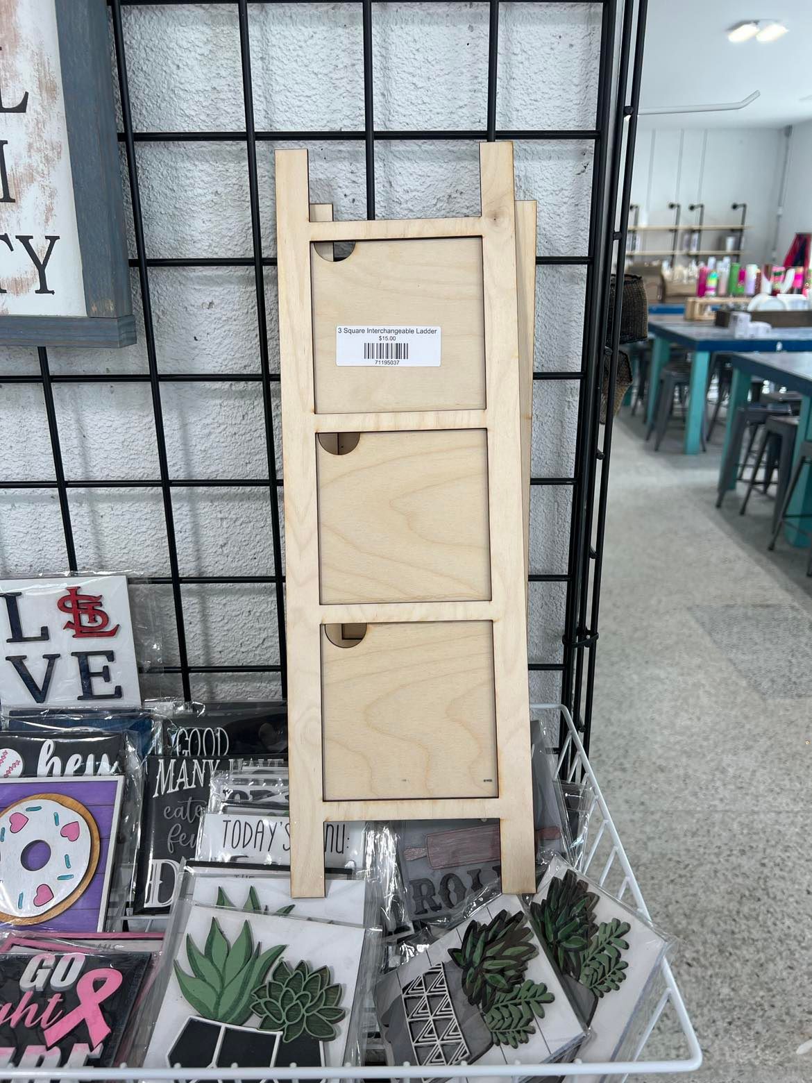 3 Square Interchangeable Ladder