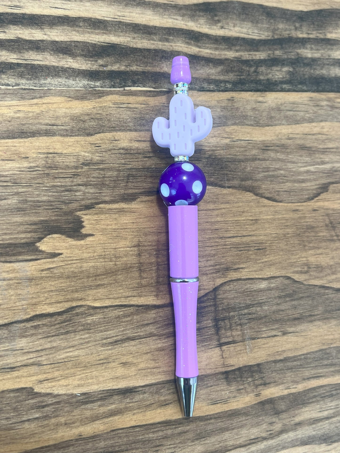 Cactus Silicon Beaded Pens