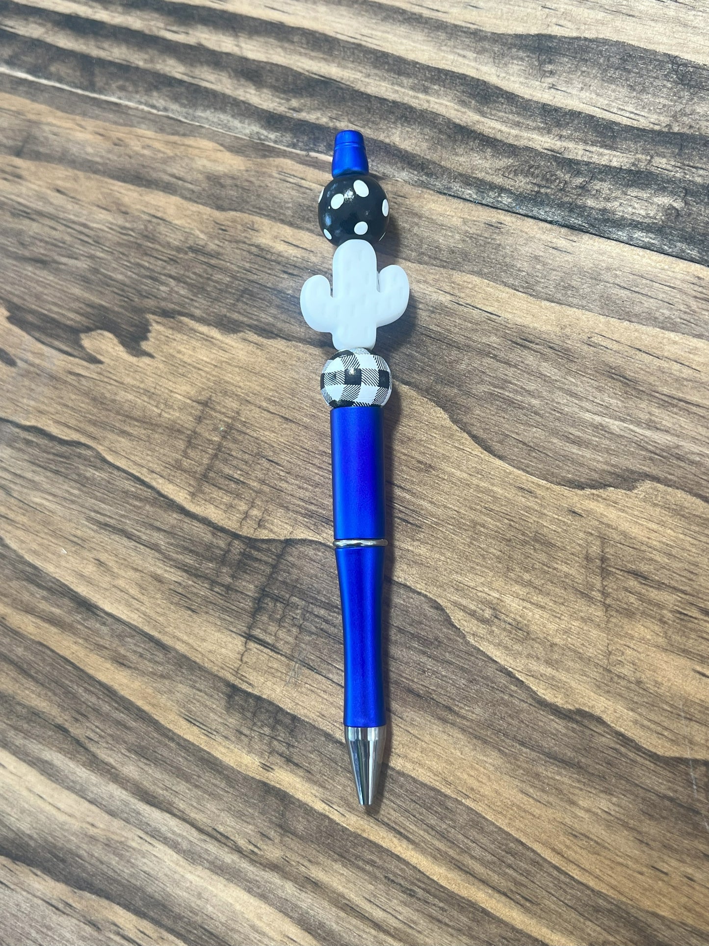 Cactus Silicon Beaded Pens